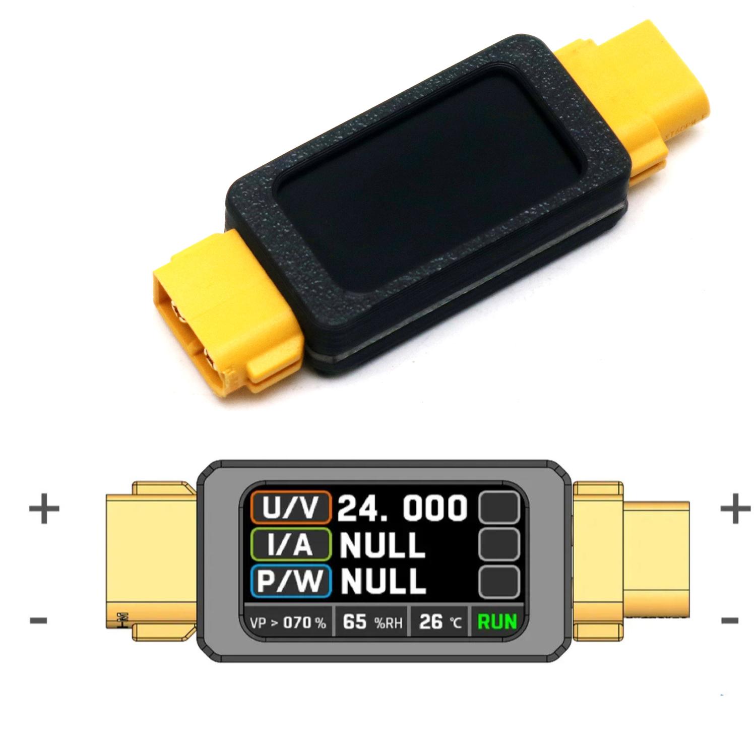 XT60 60A Bidirectional DC POWE - Drone Battery Voltage Checker 评论和价格